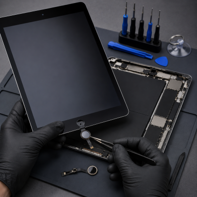 Service Tombol Home iPad